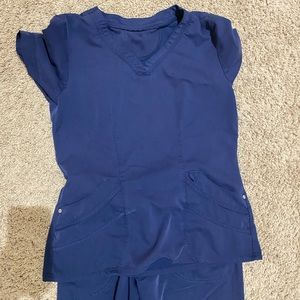 Navy scrubs